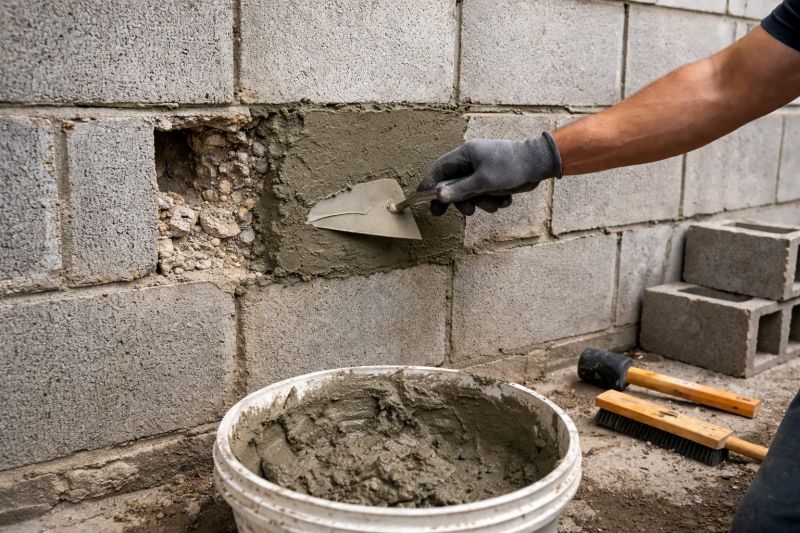 Block Wall Repair in Fallbrook, CA