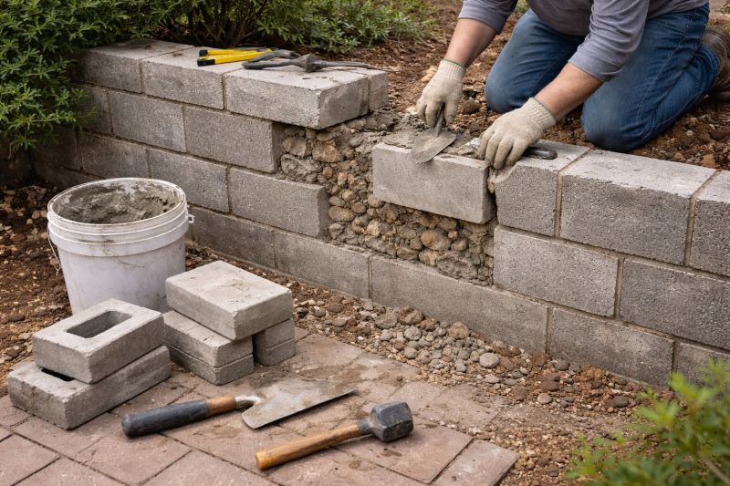 Block Wall Repair in Santee, CA