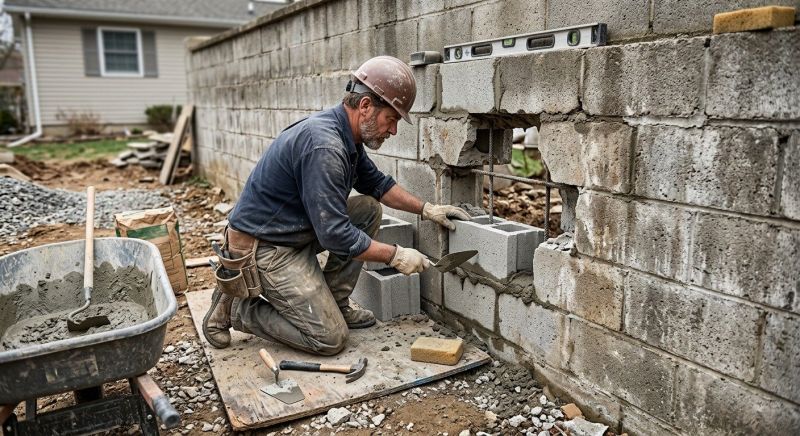 Block Wall Repair in Solana Beach, CA