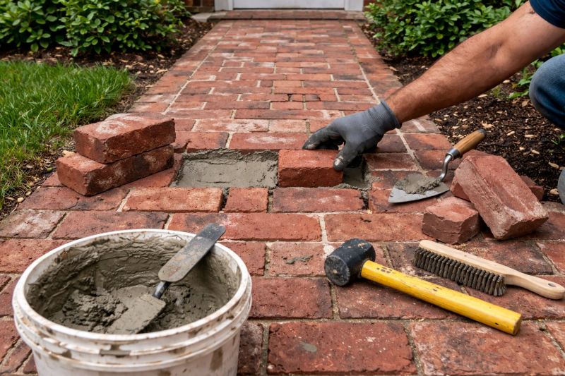 Brick Driveway Repair in Escondido, CA