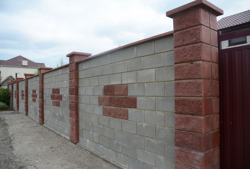 Brick Fence Repair in Escondido, CA