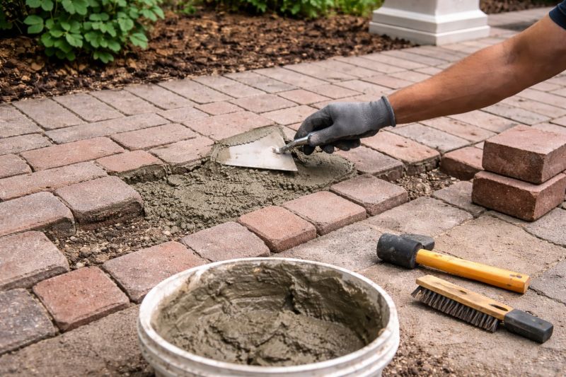 Brick Flatwork Repair in Del Mar, CA