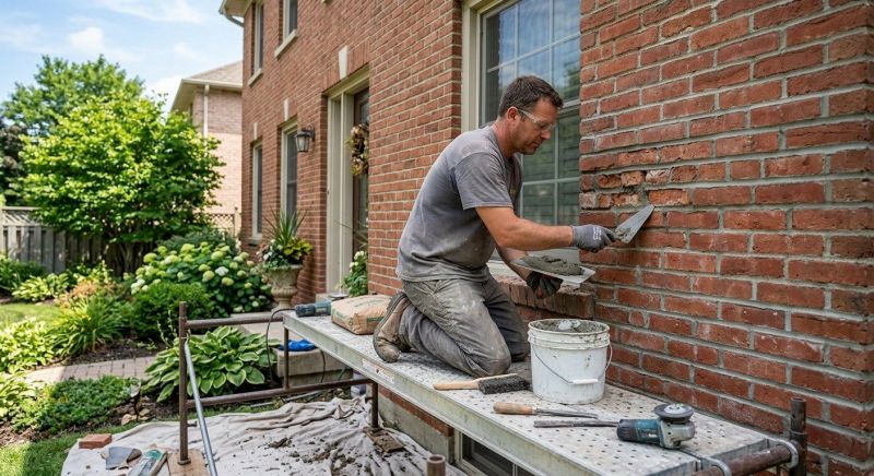 Brick Flatwork Repair in Fallbrook, CA