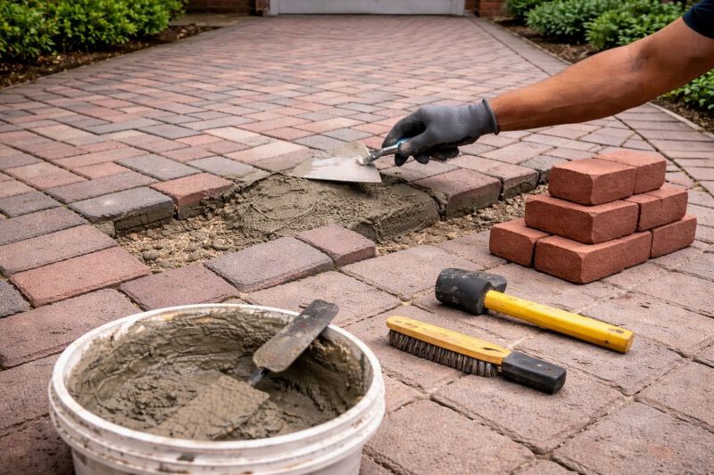 Brick Flatwork Repair in Oceanside, CA