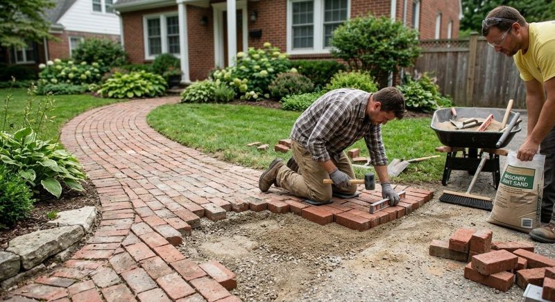 Brick Flatwork Repair in Ramona, CA