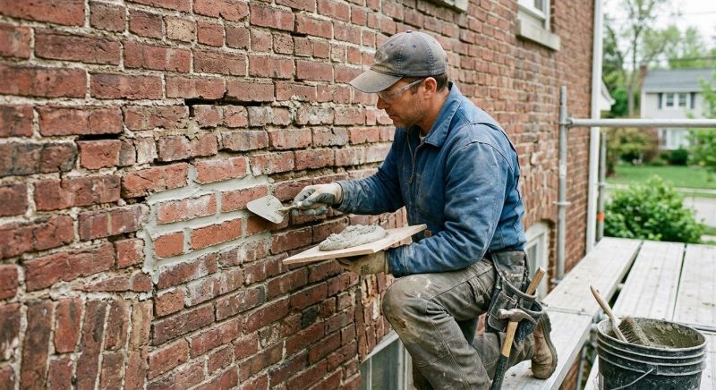 Brick Masonry Repair in Fallbrook, CA