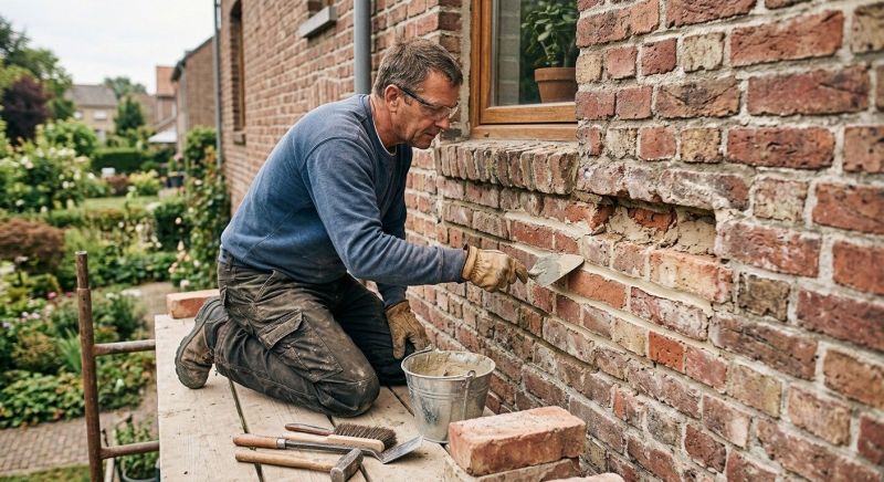 Brick Stairs Repair in Escondido, CA
