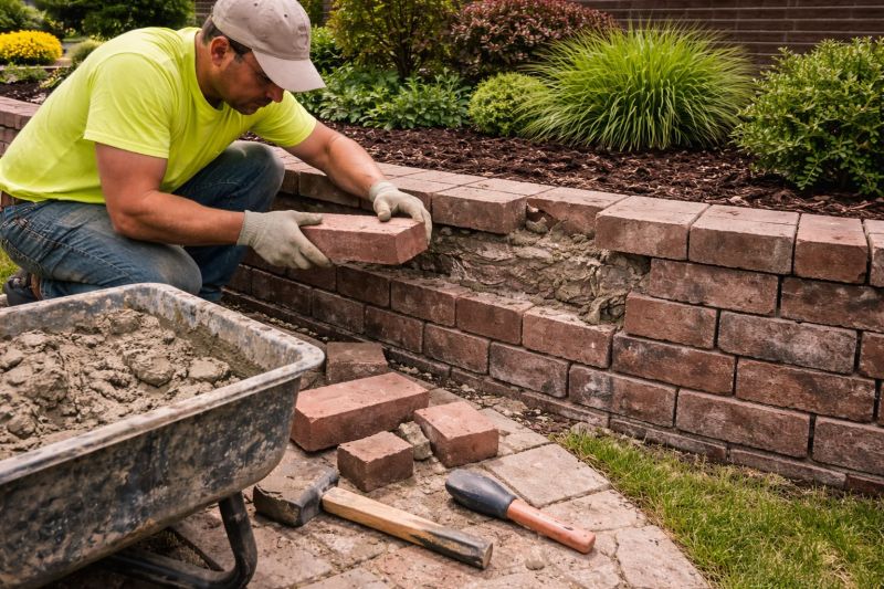 Brick Wall Repair in Encinitas, CA