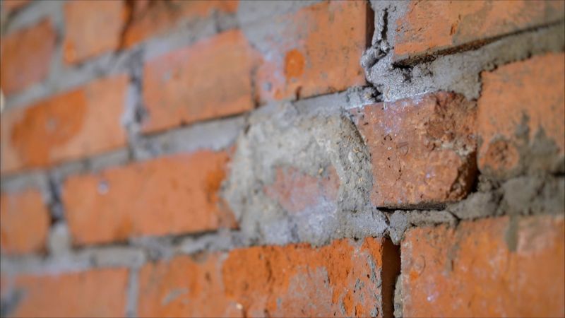 Brick Wall Repair in Fallbrook, CA