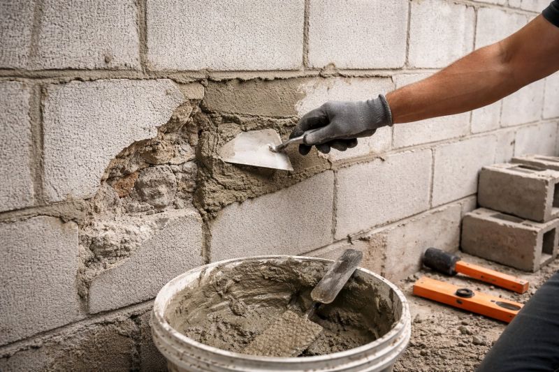 Cinder Block Repair in Escondido, CA