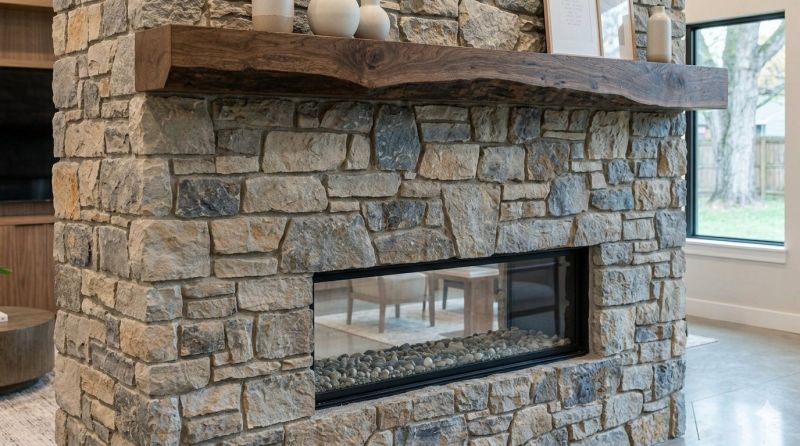 Stone Chimney Installation in Encinitas, CA