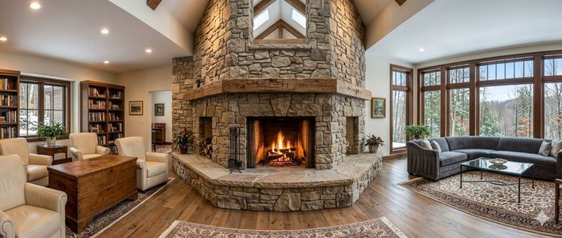 Stone Chimney Installation in Fallbrook, CA