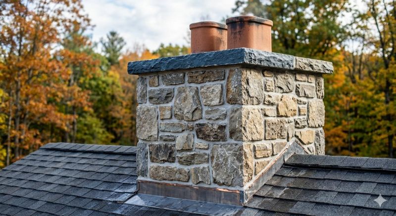Stone Chimney Installation in Santee, CA