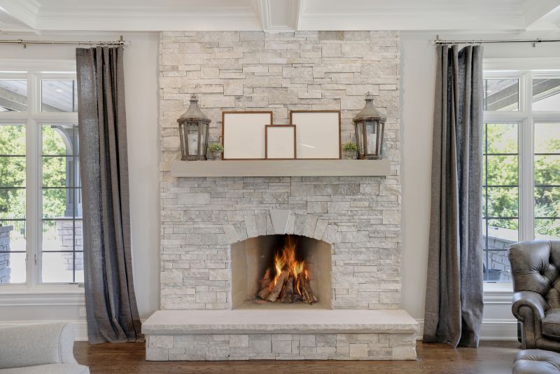 Stone Chimney Installation in Vista, CA