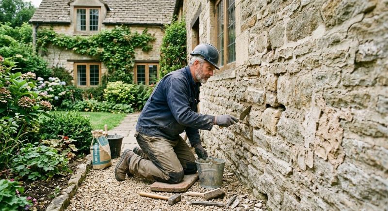 Stone Masonry Repair in Del Mar, CA