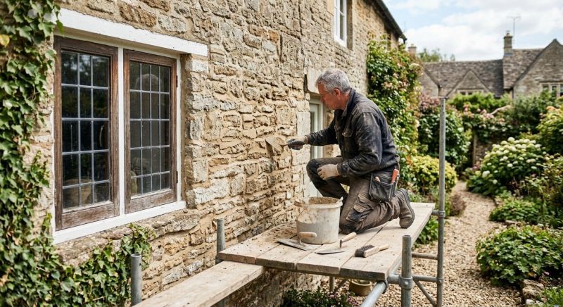Stone Masonry Repair in Rancho Santa Fe, CA