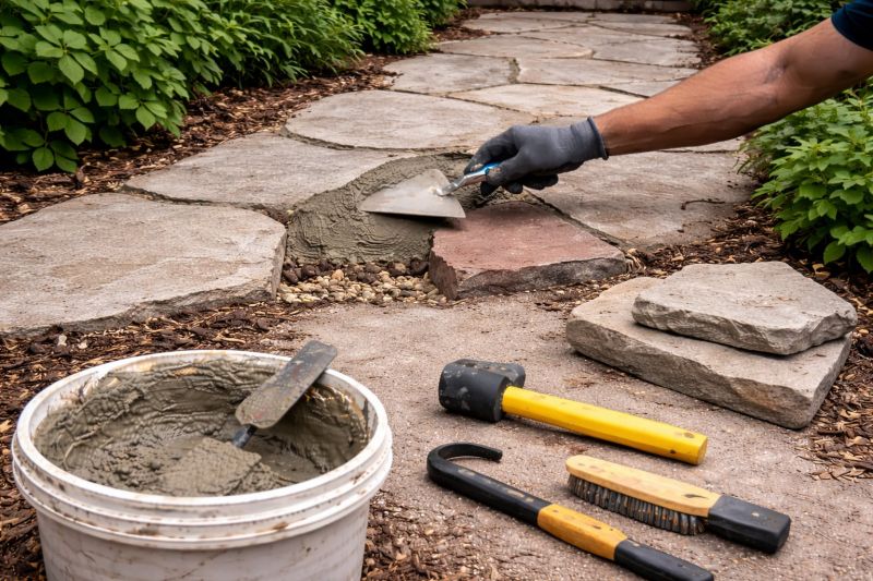 Stone Masonry Repair in Valley Center, CA
