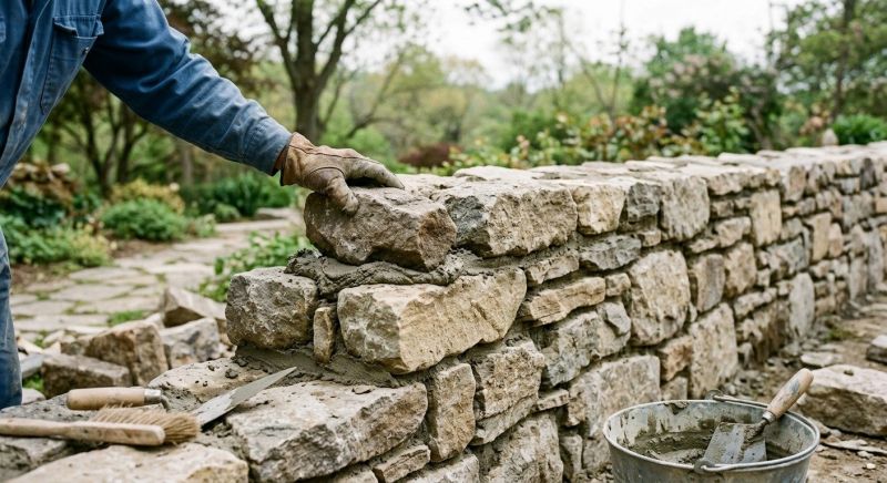 Stonework Installation in Lakeside, CA